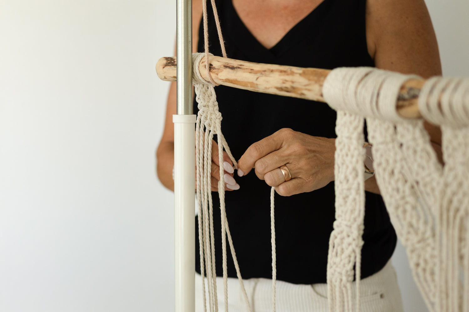 Creating calm, one knot at a time